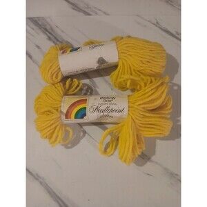Risdon Dritz Goldenrod Luxury Virgin Wool Needlepoint Yarn 40 YD/Skein-Set Of 2